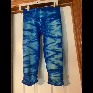 NUX Ankle seamless Tie Due Pants Blue medium